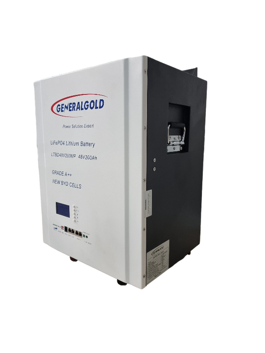 General Gold 48V 200Ah 10.2KW Lithium Battery Grade A New BYD Cells