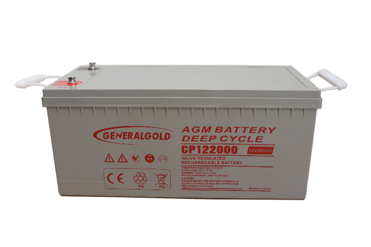 GeneralGold AGM Battery 200Ah