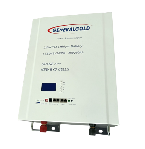 General Gold 48V 200Ah 10.2KW Lithium Battery Grade A New BYD Cells